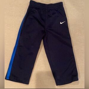 Nike Kids Navy Blue Track Pants